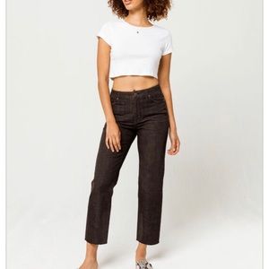 RSQ High Rise Straight Leg Jeans